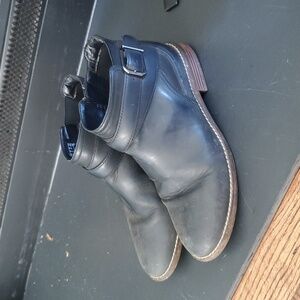 Clarks Black Ankle Boots